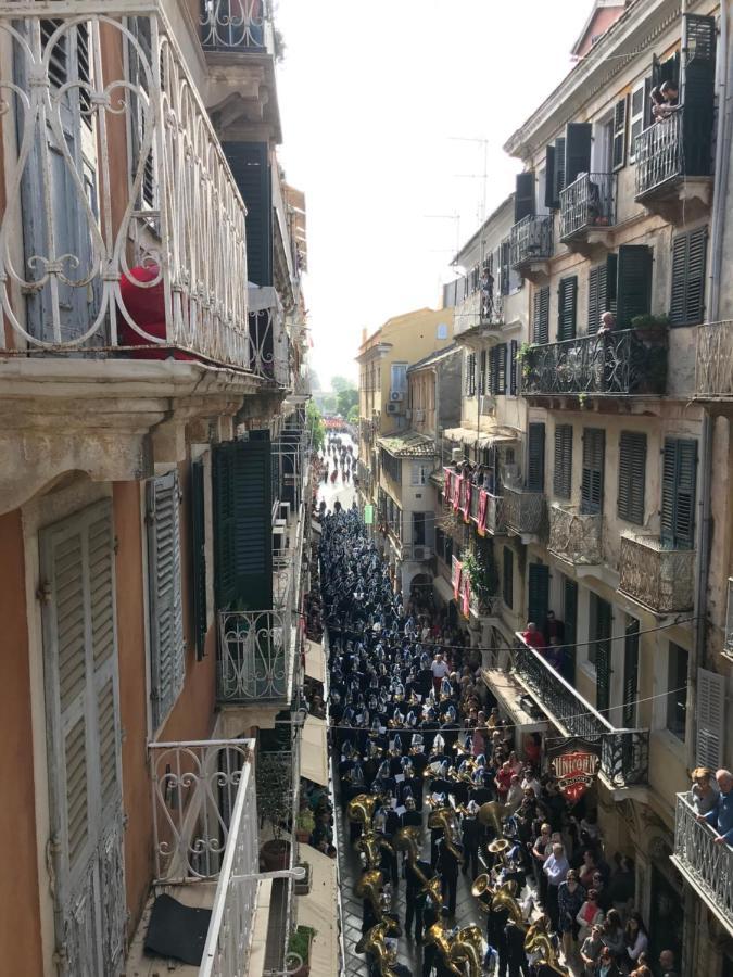 Casa Chalichiopoulo, Corfu Town Leilighet Eksteriør bilde
